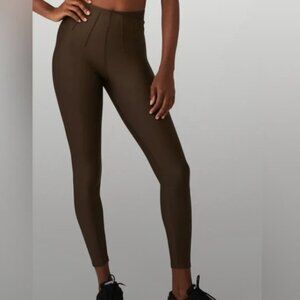 ALO Yoga Chocolate Brown High-Waisted Leggings